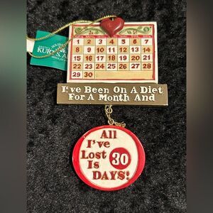 I've Been On A Diet For A Month And All I've Lost Is 30 Days Christmas Ornament